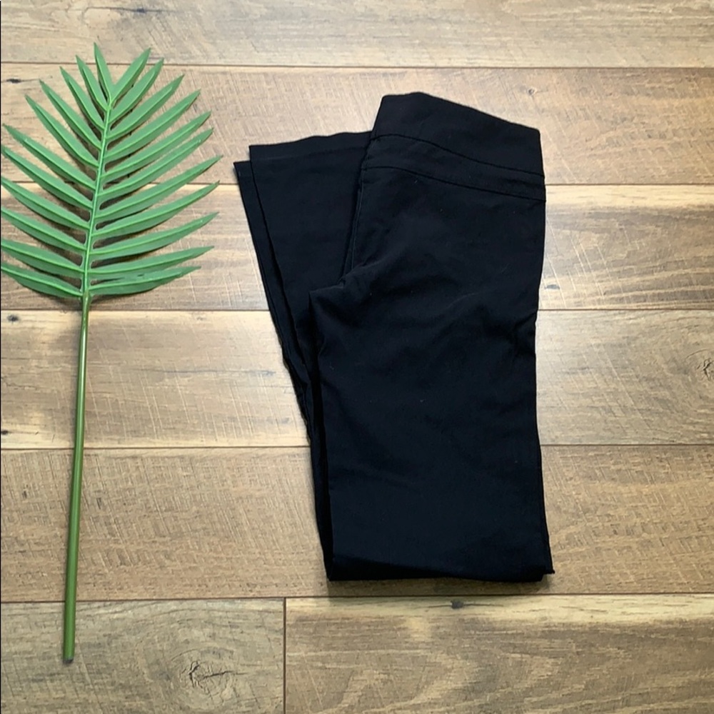 Topshop Stretch Black Work Pants sz 14